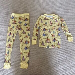 Little Sleepies Playtime with Pooh bamboo pajamas 7/8 - NWOT